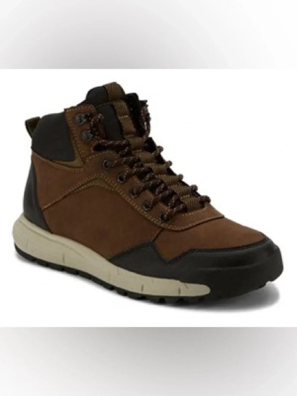 Dockers Men's Ellis Supremeflex Hiking Boots Size 9 Brown Black High-Top Casual